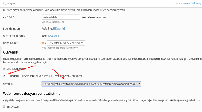 HTTP'den HTTPS'ye sabit SEO güvenli 301 yeniden yönlendirmesi