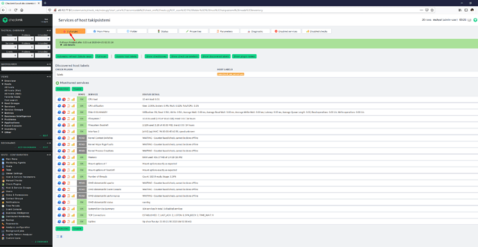 Checkmk Web Arayüzünde İzlenecek Ana Bilgisayarı Yapılandırma (4)