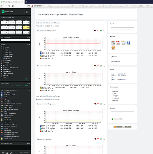 Checkmk Web Arayüzünde Ana Bilgisayarı İzleme (3)