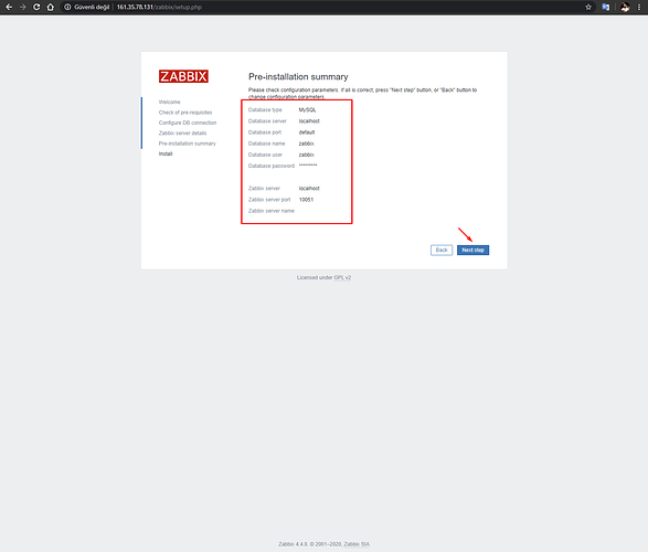 Zabbix 4.4.x Kurulumu - MUHYAL (5)