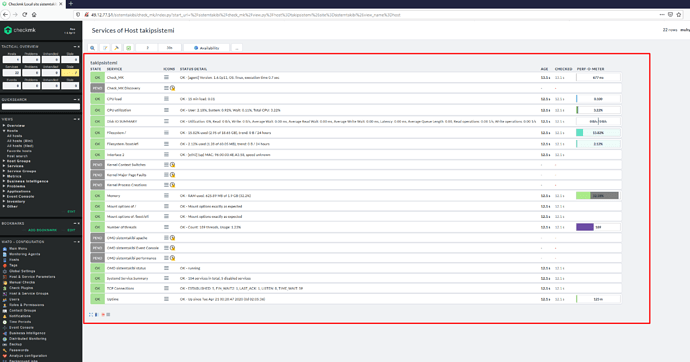 Checkmk Web Arayüzünde Ana Bilgisayarı İzleme (5)