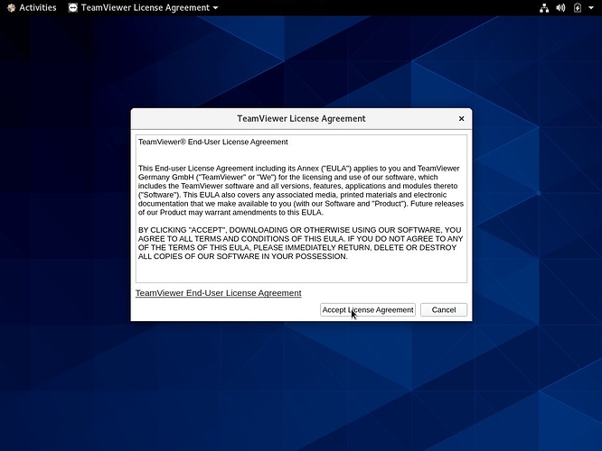 centos-teamviewer-lisans-sozlesmesi