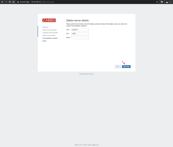 Zabbix 4.4.x Kurulumu - MUHYAL (4)