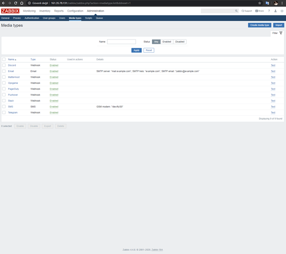 Zabbix 4.4.x Genel Bakış - Ekran Görüntüleri (11)