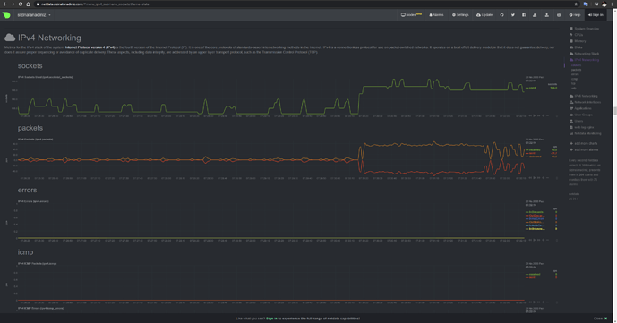 Netdata İle Genel Linux Sunucu Performansı Takip Sistemi Kurulumu - MUHYAL (8)