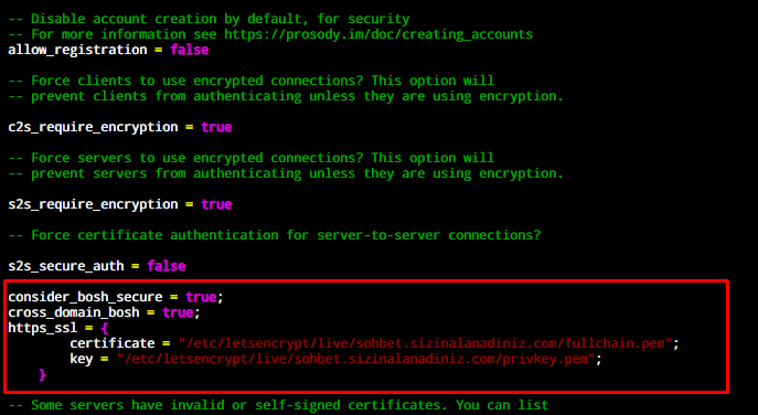 Ubuntu 20.04 Üzerinde Prosody XMPP Özel Sohbet Sunucusu Nasıl Kurulur & Yapılandırılır (13)